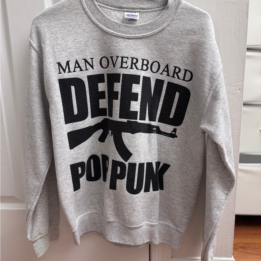 Man Overboard Defend Pop Punk Crewneck